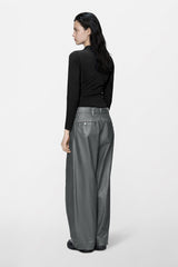 Heavy Woven Pants Wide