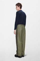 Heavy Woven Pants Straight