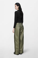 Heavy Woven Pants Straight