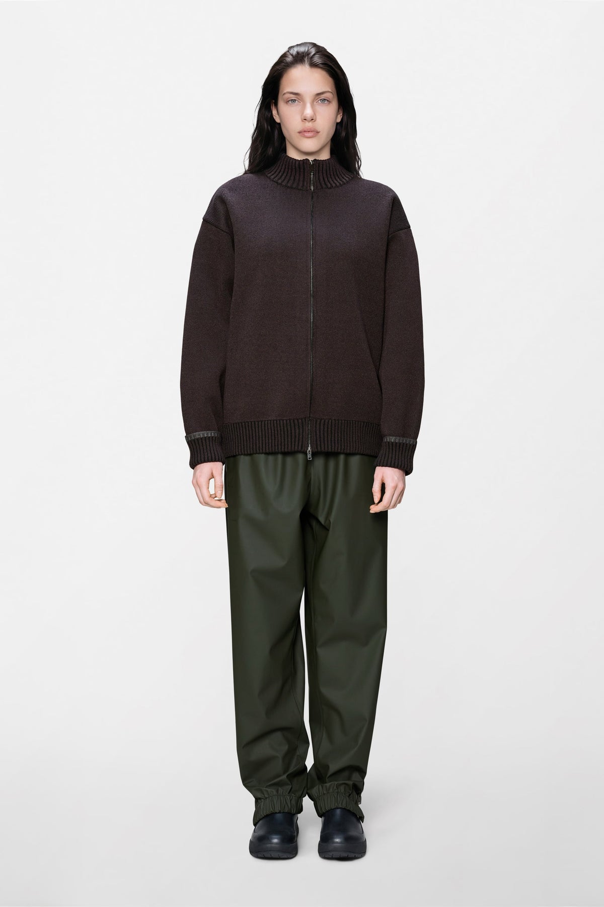 Sowa Knit Zip Cardigan